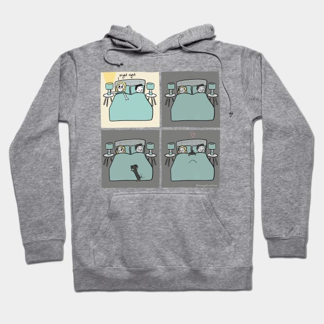 Bedtime - Sausage Prince Comics Hoodie by Sausage Prince Comics